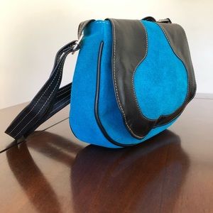 Suede Crossbody Bag